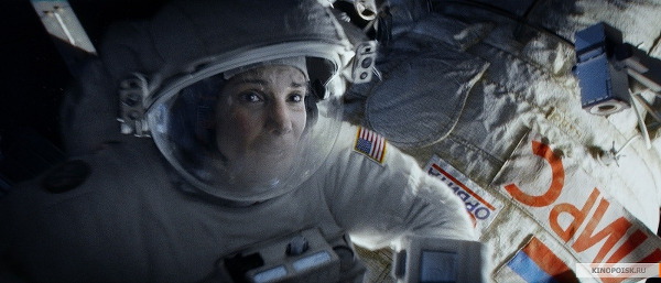 Кадр из фильма Гравитация