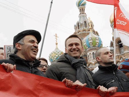 Каспаров и Навальный. Фото politonline.ru